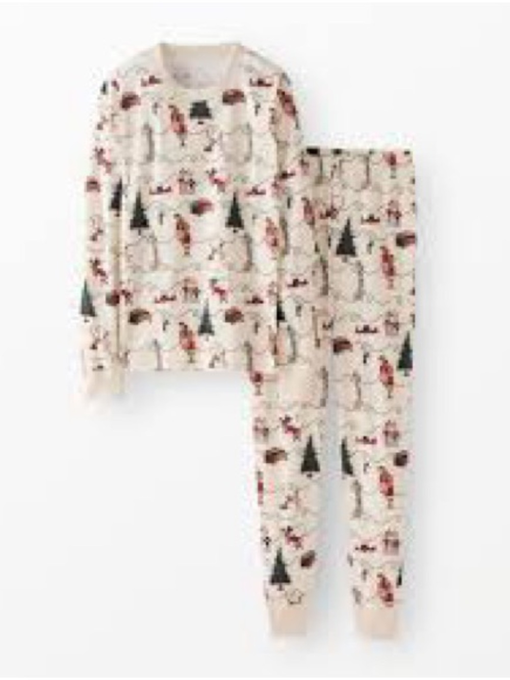 Hanna Andersson Adult Dr. Seuss Grinch Pajama Set Women’s large pjs Christmas